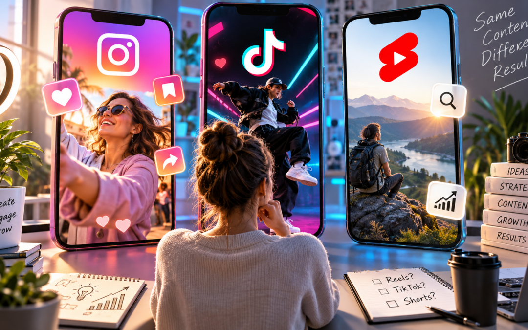 Reels vs TikTok vs YouTube Shorts: что лучше для бизнеса в 2026