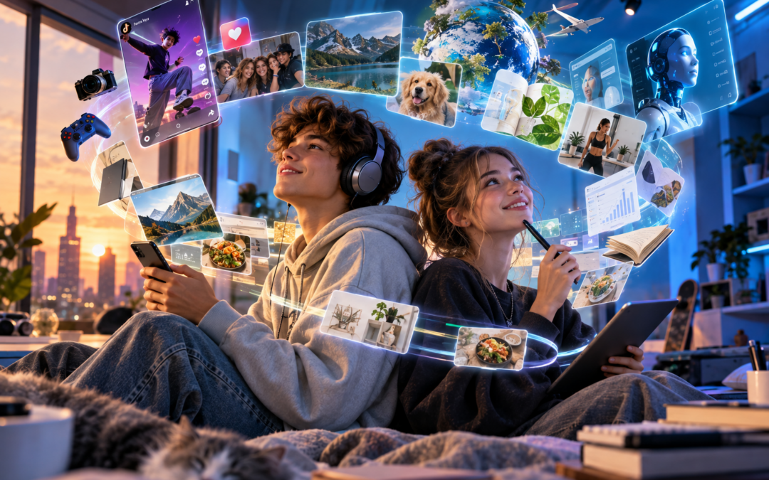 Контент для Gen Z и Альфа-аудитории в 2026 году: темы, форматы и тренды